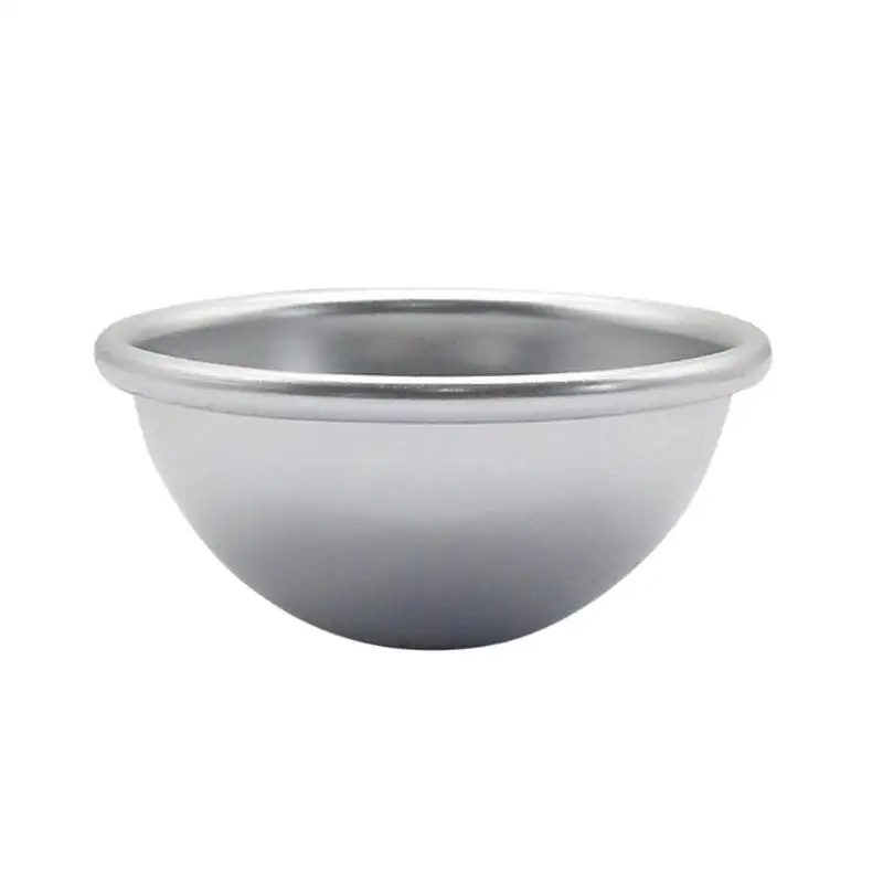 Полукруглая форма для ванны бомб солонка выпечки сделай сам металлическая