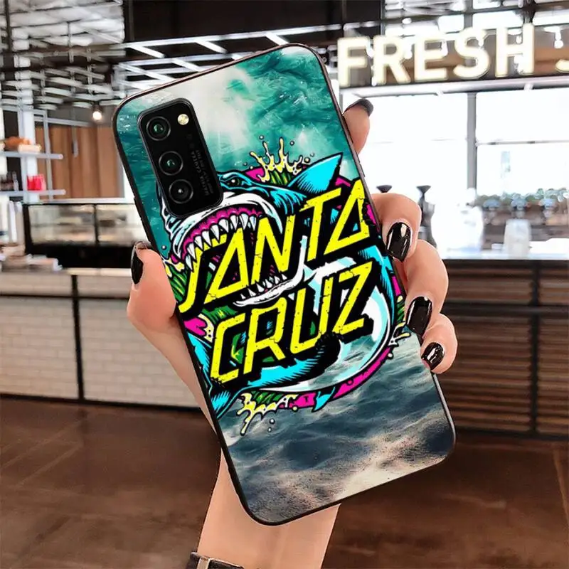Модный брендовый чехол для телефона с рисунком Санта Круз скейтборда Samsung S20 plus