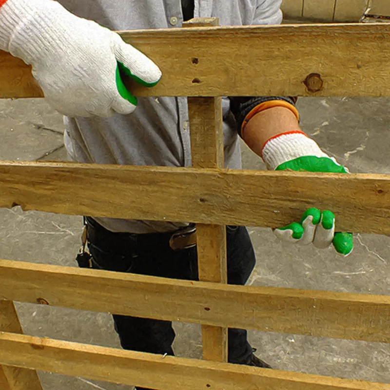 

12 Pairs /Lot Protective Gloves For Work Garden Digging Planting Durable Rubber Anti-Cut Resistant Working Safety Gloves