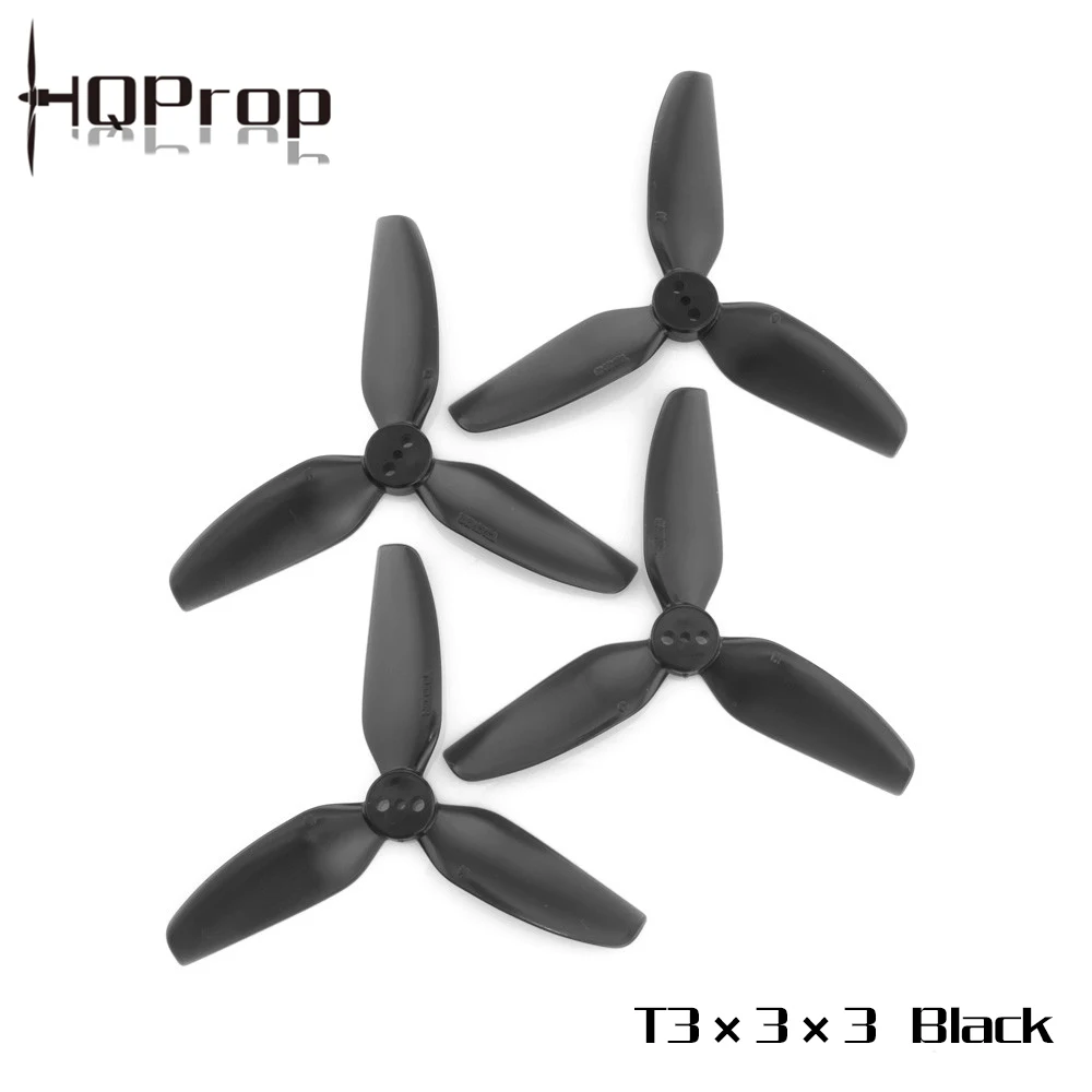 HQPROP T3X3X3 3030 3 лопастной PC пропеллер 1 5 мм для RC FPV Racing Фристайл дюймов Cinewhoop