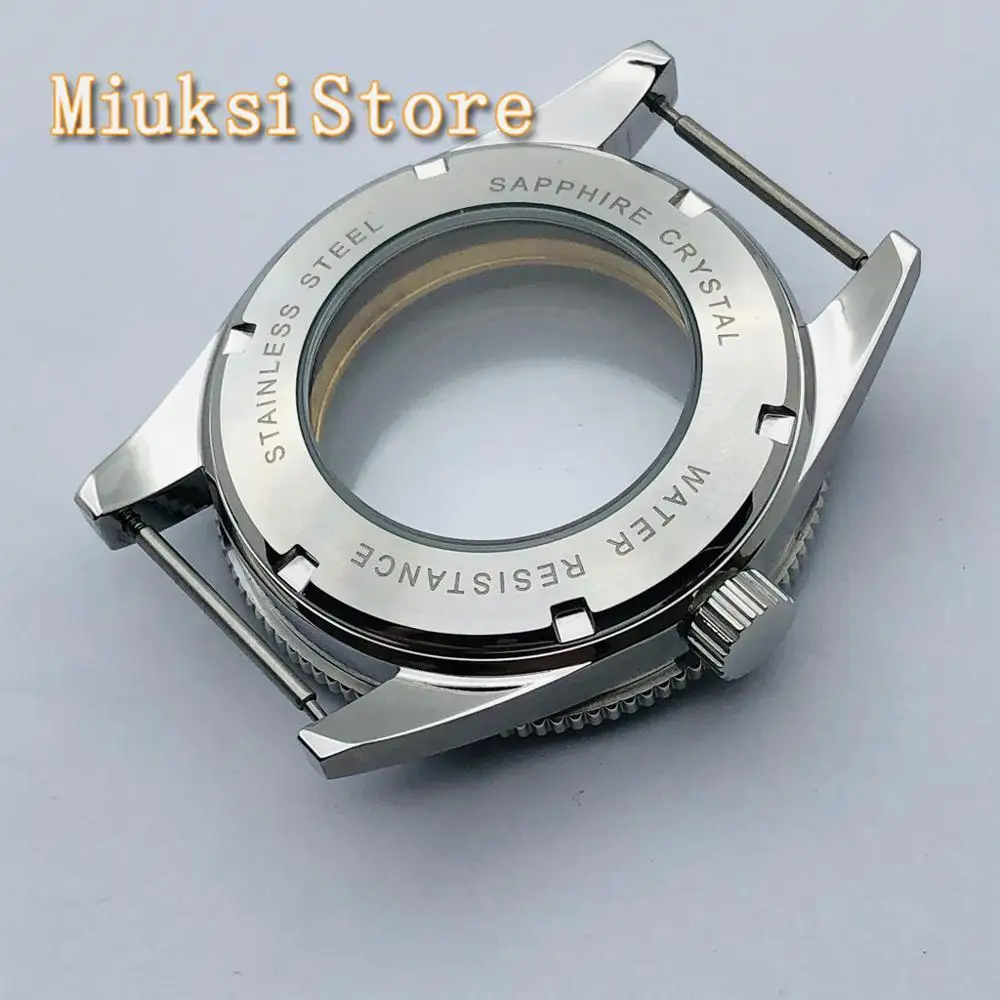 Силиконовый чехол 41 мм с сапфировым стеклом зеленая керамическая рамка подходит