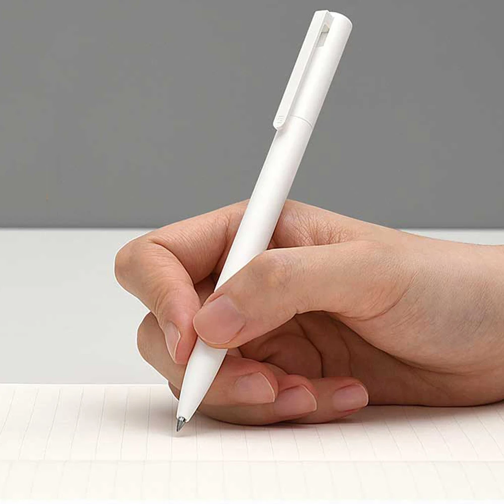 Оригинальная гелевая ручка Xiaomi Mijia MI Pen 9 5 мм PREMEC Гладкий Швейцария заправка MiKuni