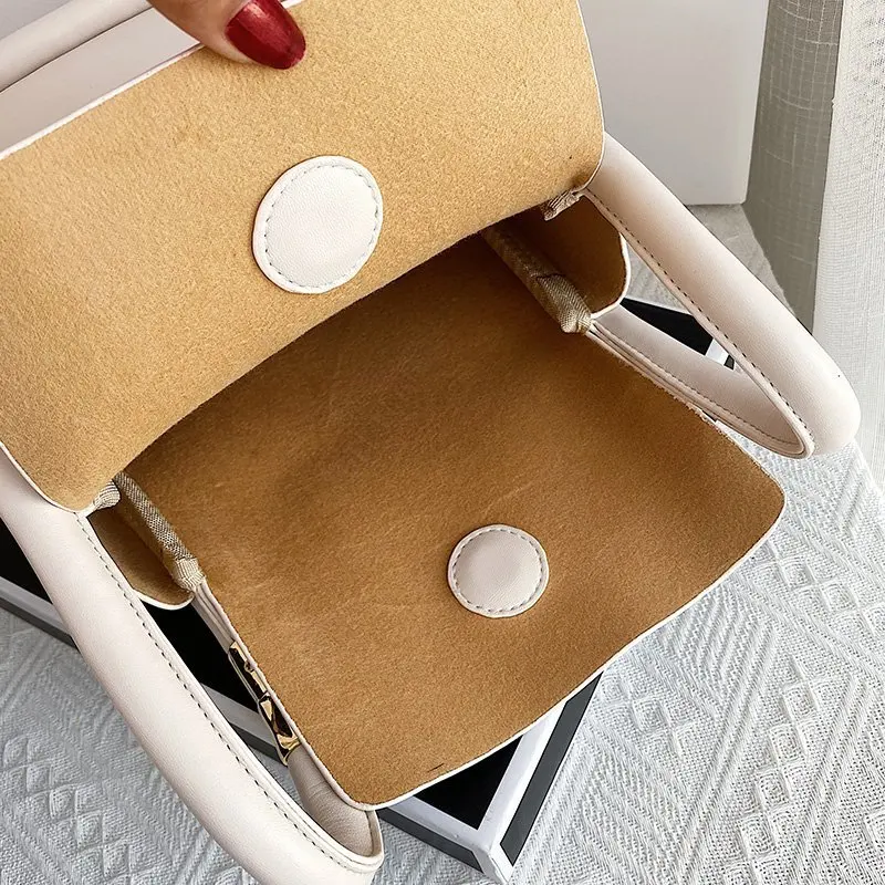 

2021 Summer Simple PU Leather Bucket Bags For Women Ladies Crossbody Shoulder Handbags Lady Fashion bags