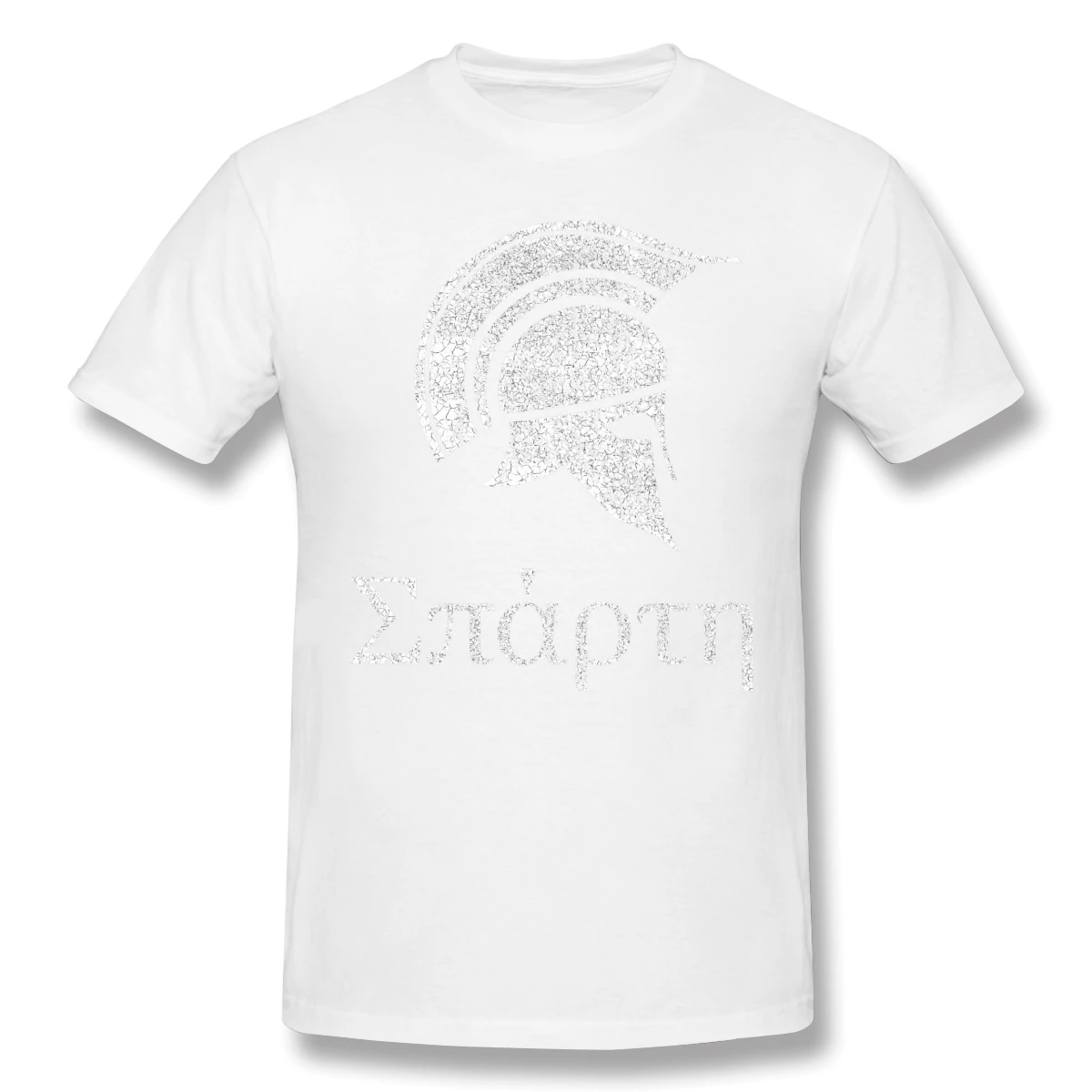 Новая летняя футболка с спартанским воином хлопковая Футболка Spartacus | Мужская