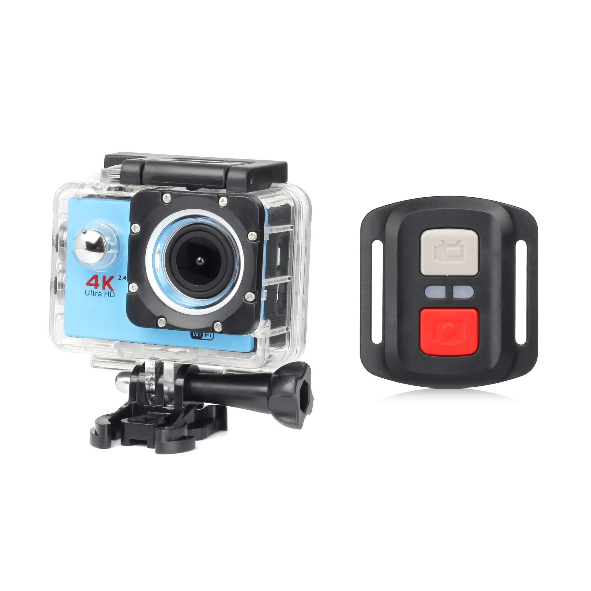 Цена H16R H9 Экшн-камера Ultra HD 4K 30fps WiFi 2,0 дюйма 170D Подводная Водонепроницаемая видеозапись на шлем Спортивная камера 2,4G