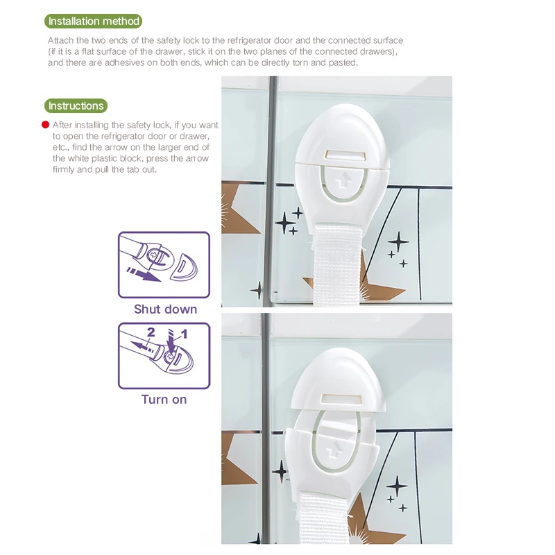 Блокировка от детей пластиковые замки для ящиков и дверей шкафов шкафов|Замки