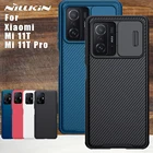 Чехол Nillkin для Xiaomi Mi 11T Pro, суперматовый защитный чехол на заднюю панель с полным покрытием 360 градусов, Защитные чехлы для Xiaomi Mi 11T