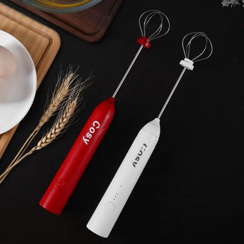

Electric Egg Beater Whisk Mixer Heads 3-Speeds Whisk Frother Stirrer USB Handheld Coffee Milk Drink Blender Kitchen Tool
