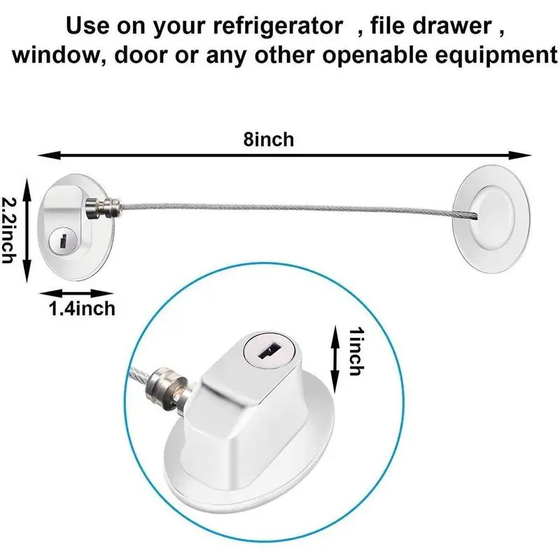 

Baby Safety Drawer Locks Plastic Child Window Restrictor Sec Kid Infant Prevent Falling Lock Stopper Children Window Safety H9W3