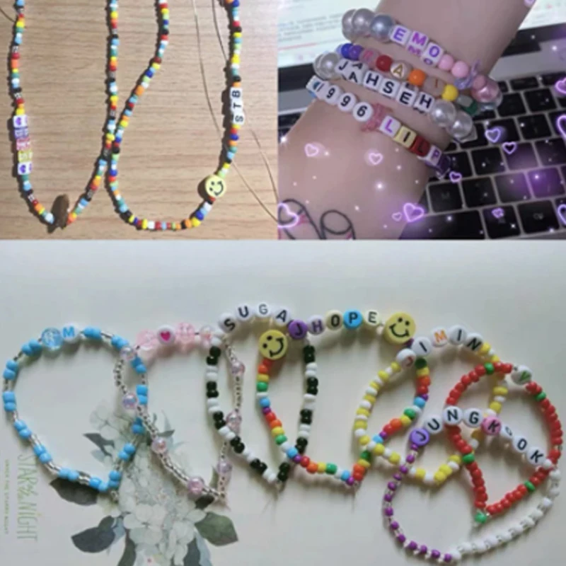 Смешанные бусины из полимерной глины в форме смайлика разделители россыпью для