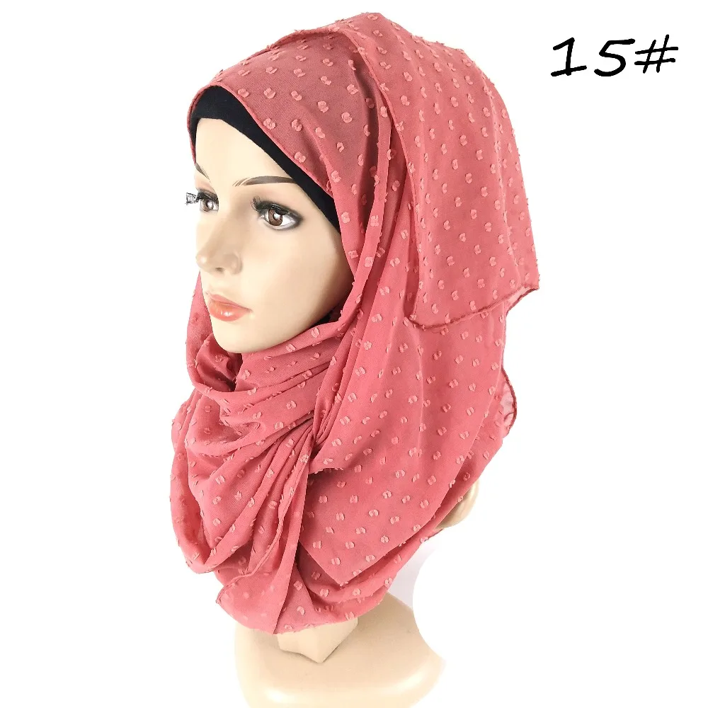 S87 10pcs High quality new chiffon material hijab scarf shawl women maxi wrap headband can choose colors