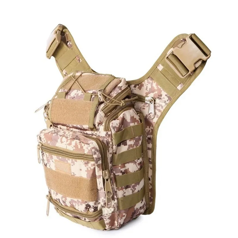 

Тактические сумки через плечо водонепроницаемые Оксфордские военные рюкзаки для активного отдыха армейские фанаты Кемпинг Альпинизм седе...