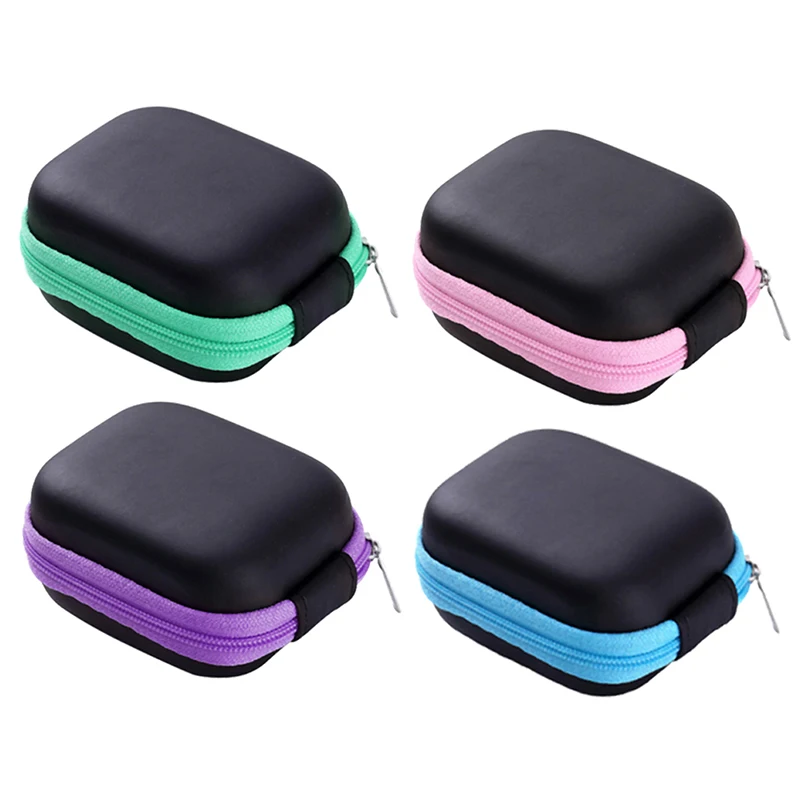 

1PCS Portable 6 Bottles 5ML Essential Oil Cosmetic Bags Cases Container Casket Traveling Box Case Earphone Keys Packages