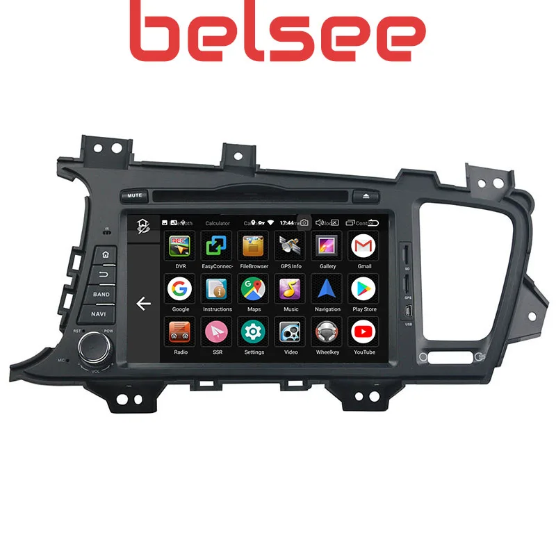 Автомагнитола Belsee 8 дюймов мультимедийный проигрыватель с IPS экраном DSP Android 9 0 ОЗУ