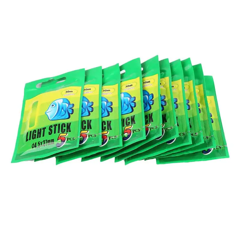 Флуоресцентные светящиеся палочки 50 шт. легкий поплавок для рыбалки | Спорт и