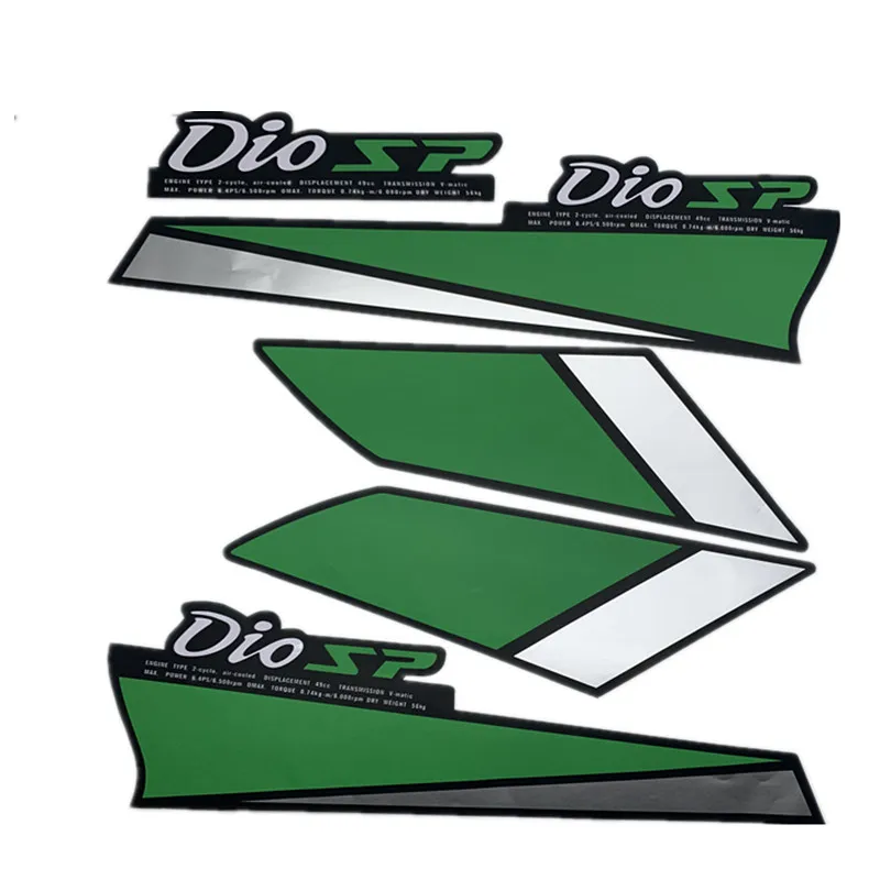 

For HONDA DIO50 AF17/AF18/AF27/AF28 Motorcycle scooter body fairing sticker DIO SR Motorcycle sticker Glue decals