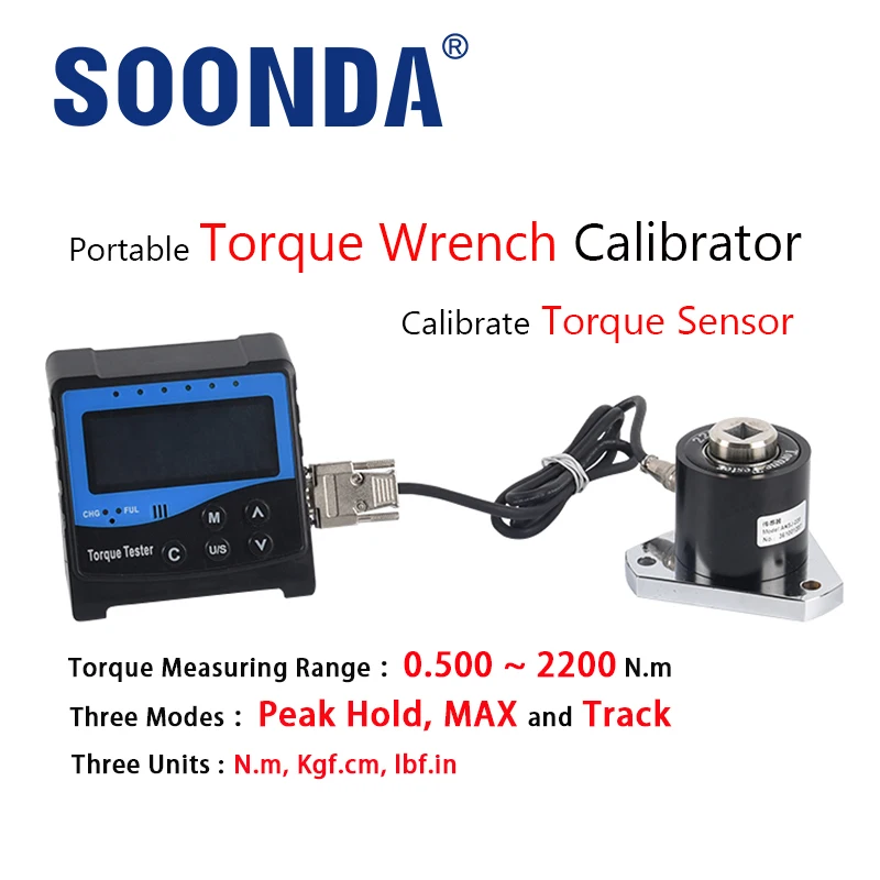 

Digital Torque Wrench Calibrator Calibrate Torque Sensor Test transmission Torque of Power System,Tightening Torque Of Bolts N.m