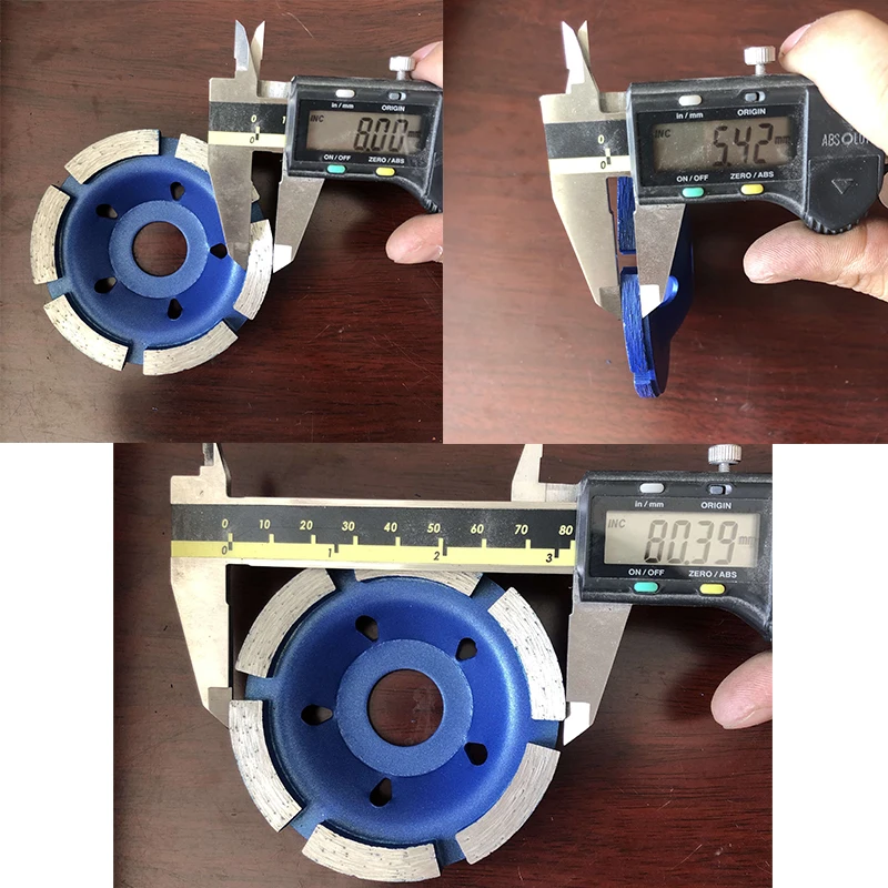 Стальной стальной стакан 80 мм/100 мм алмазный шлифовальный круг 3/4 дюйма аксессуар
