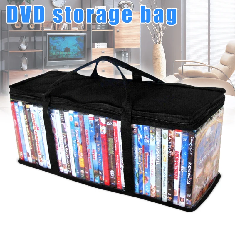 

Media Storage Bags DVD Disc CD Carry Case Holder Album Organizer Multifunctional Storage Bags ZJ55