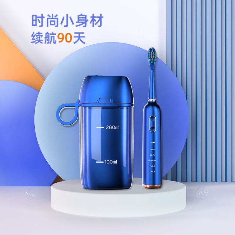 

sonic Toothbrush Capsule electric toothbrush comes with sterilized air dried black technology couple ultrasonic toothbrush