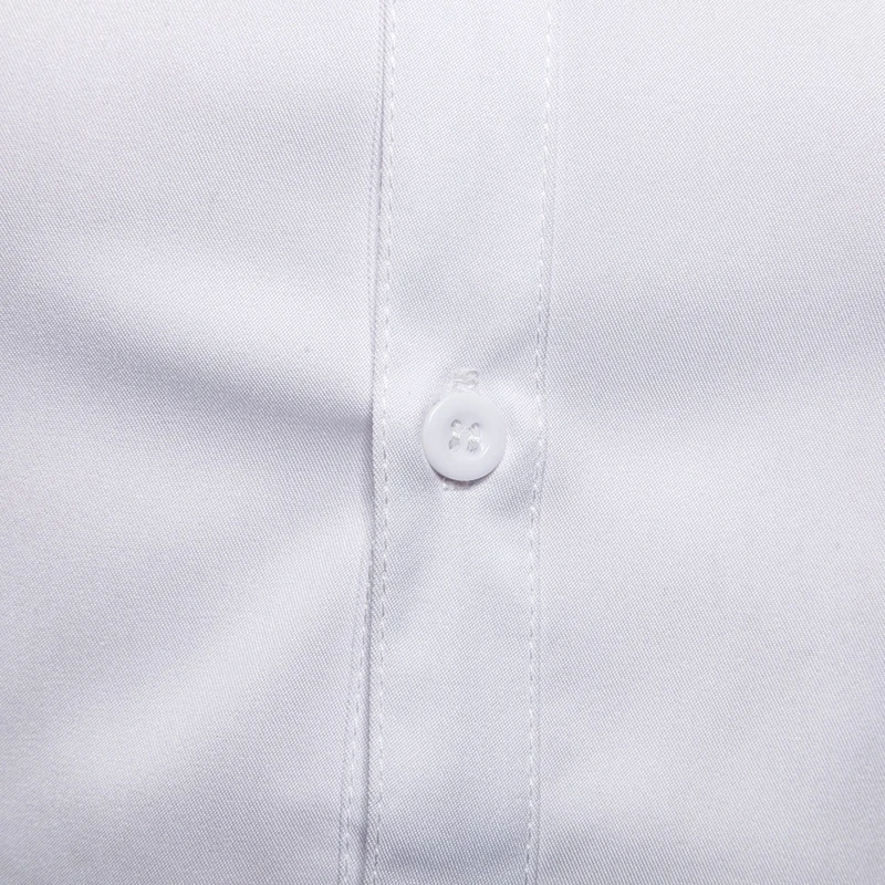 Disputent Мужская Повседневная рубашка Slim Fit на пуговицах официальные сорочки с