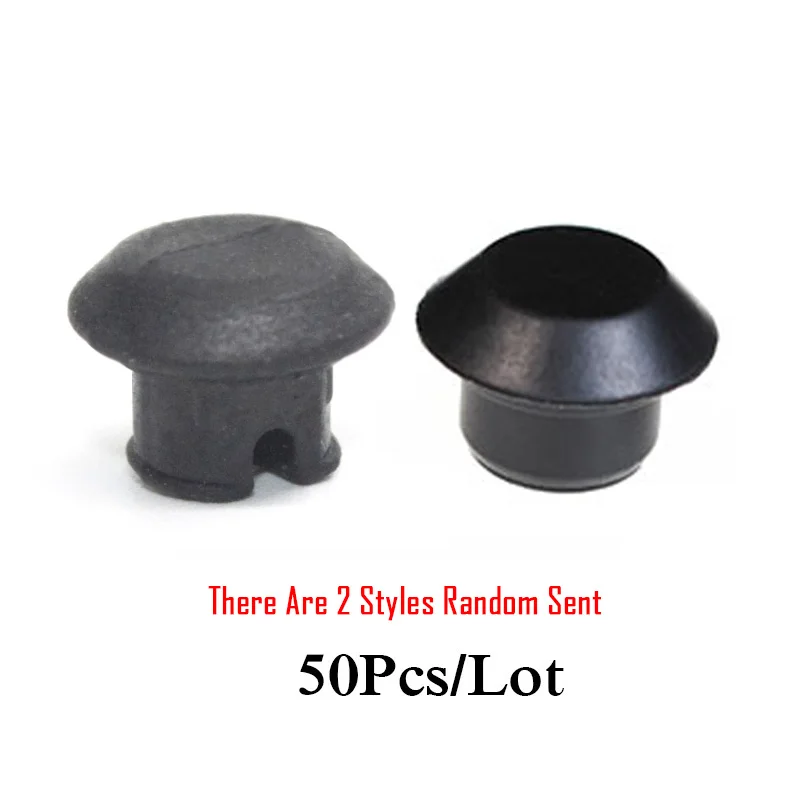 50Pcs black Random 100 шт./лот, объемная техническая резиновая цепь-стоппер, соединительная рукоятка, гусеница, атташе, кирпичи, игрушка, совместимая с Tank link - Цвет: 50Pcs black Random