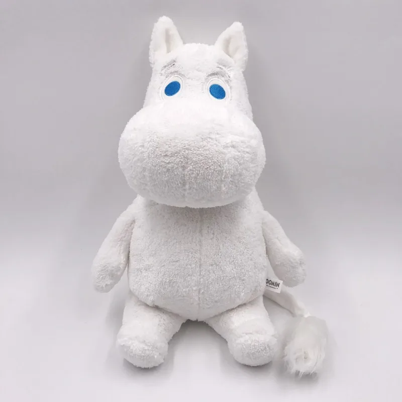 Подлинная авторизация высокое качество Moomin 35 см, сидячий, плюшевый куклы короткие плюшевые игрушки на день рождения Рождественский подарок для мальчиков и девочек