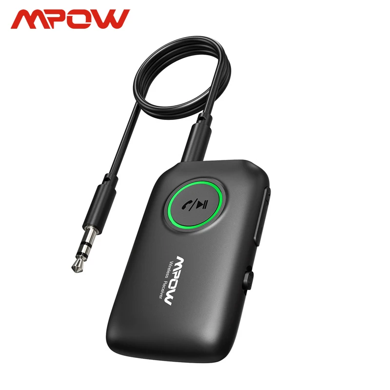Mpow BH390 Bluetooth 5,0 приемник передатчик 2 в 1 Поддержка APTX/APTX-LL/APTX-HD с 3,5 мм/RCA разъем для ТВ автомобиля домашний аудио ПК