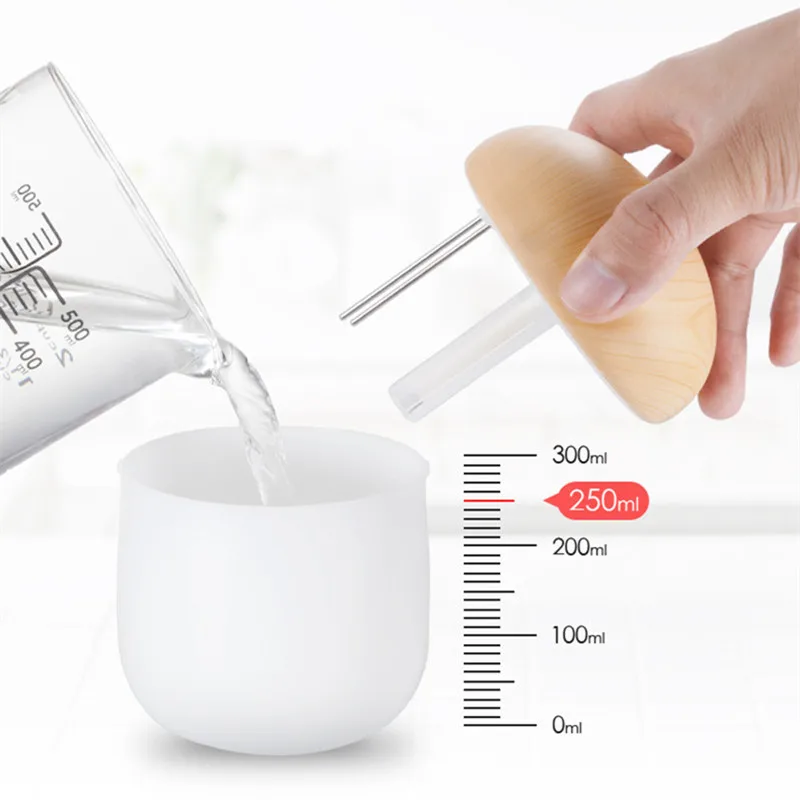 Зернистость под дерево ультразвуковой генератор холодного тумана USB