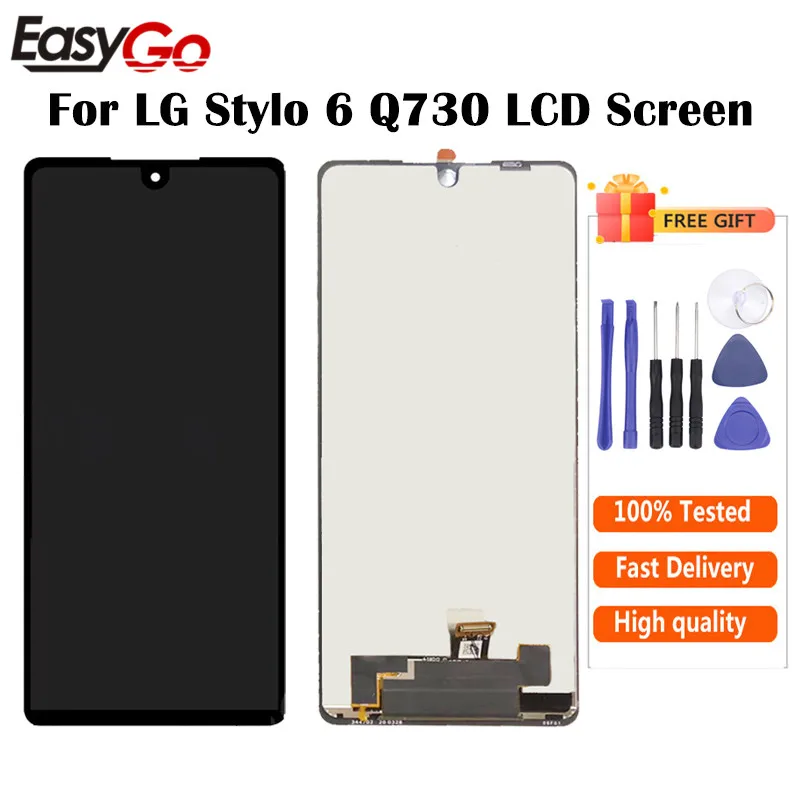 Запасной ЖК дисплей для LG Stylo 6 LM Q730TM|Экраны мобильных телефонов| |