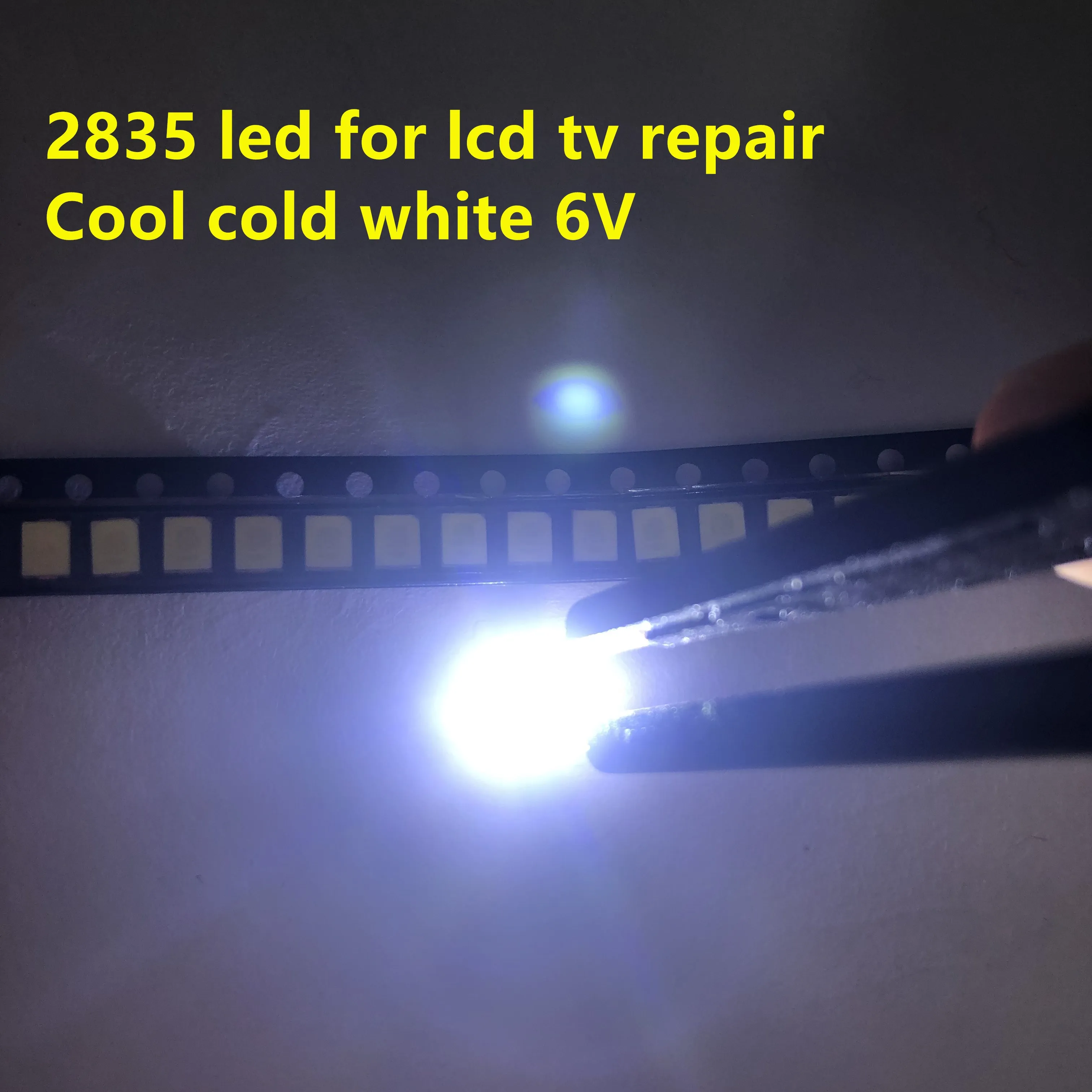 50 шт. оригинальный LEXTAR 2835 3528 1210 6 в 2 Вт SMD светодиодный для ремонта ТВ ПОДСВЕТКА