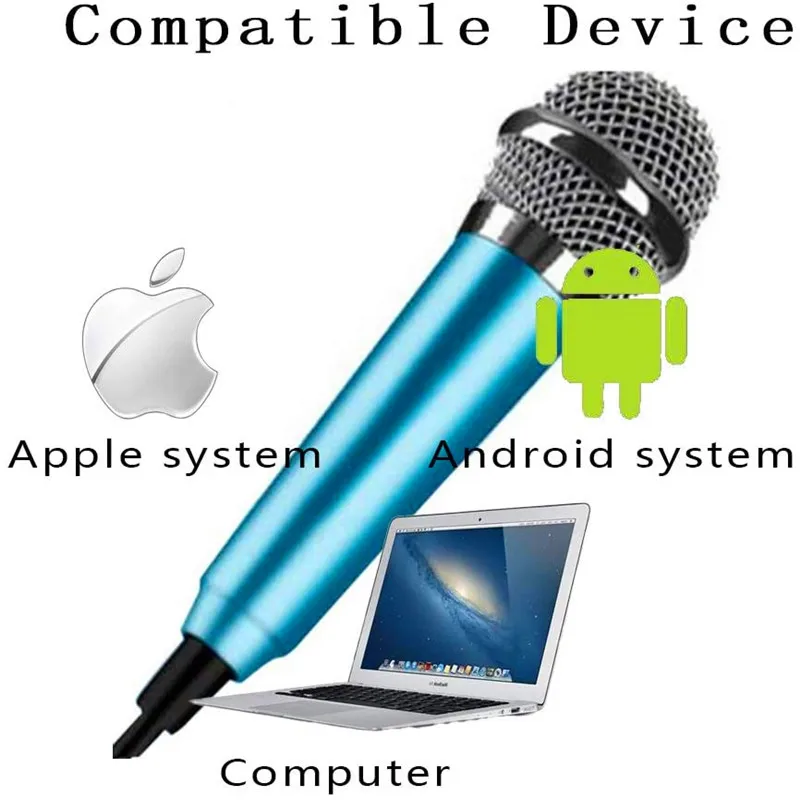 Мини микрофон проводной 3 5 мм аудио разъем для Samsung xiaomi Android мобильный телефон