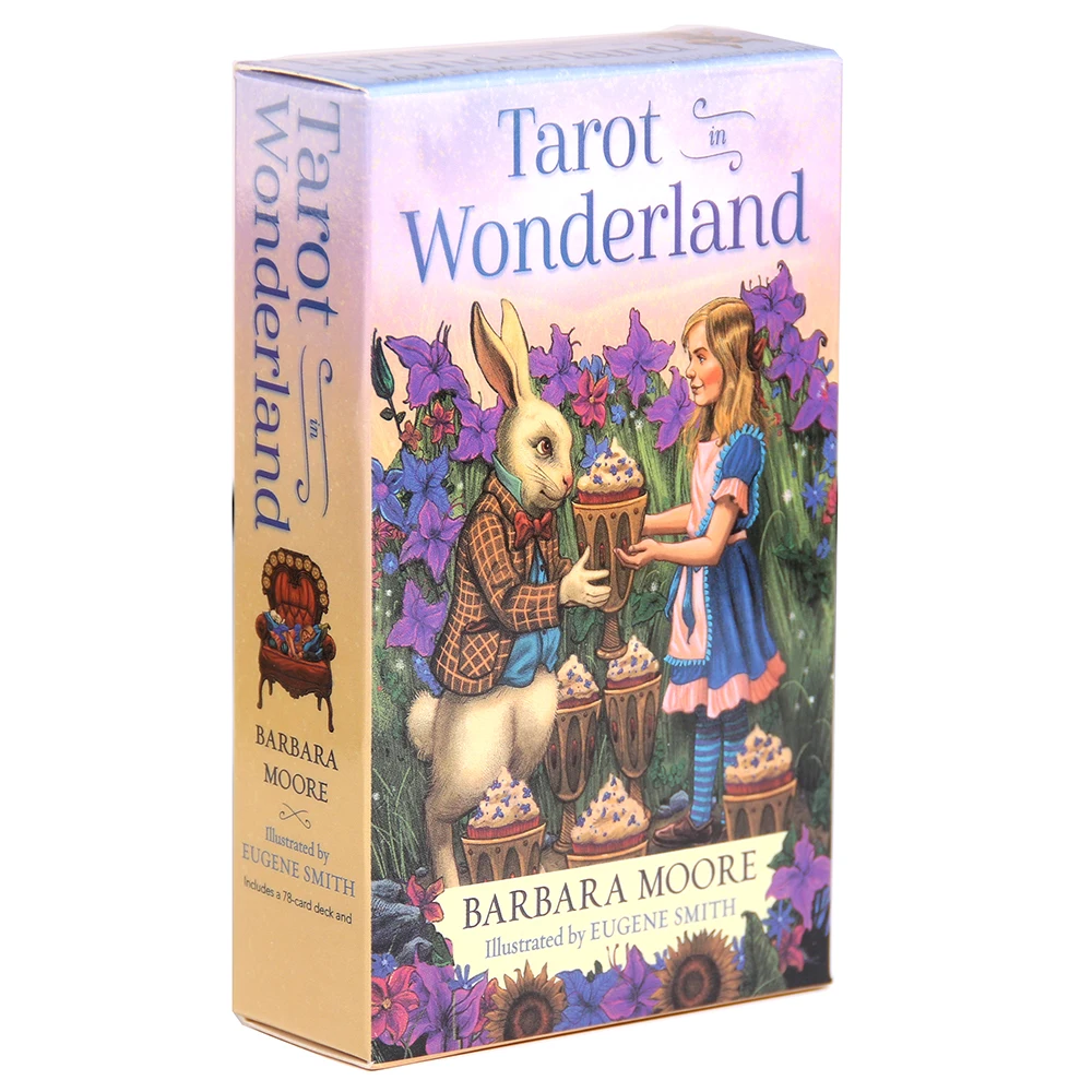 

Tarot in Wonderland Cards Decks Divination Cards Game for Family Party Game