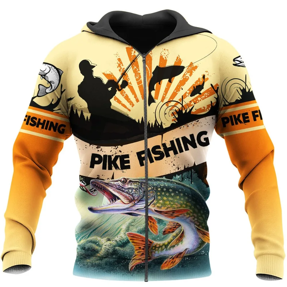 

Schöne Hecht Angeln 3D Alle Über Gedruckt Unisex Deluxe Hoodie Männer Sweatshirt Zip Pullover Casual Jacke Trainingsanzug 22