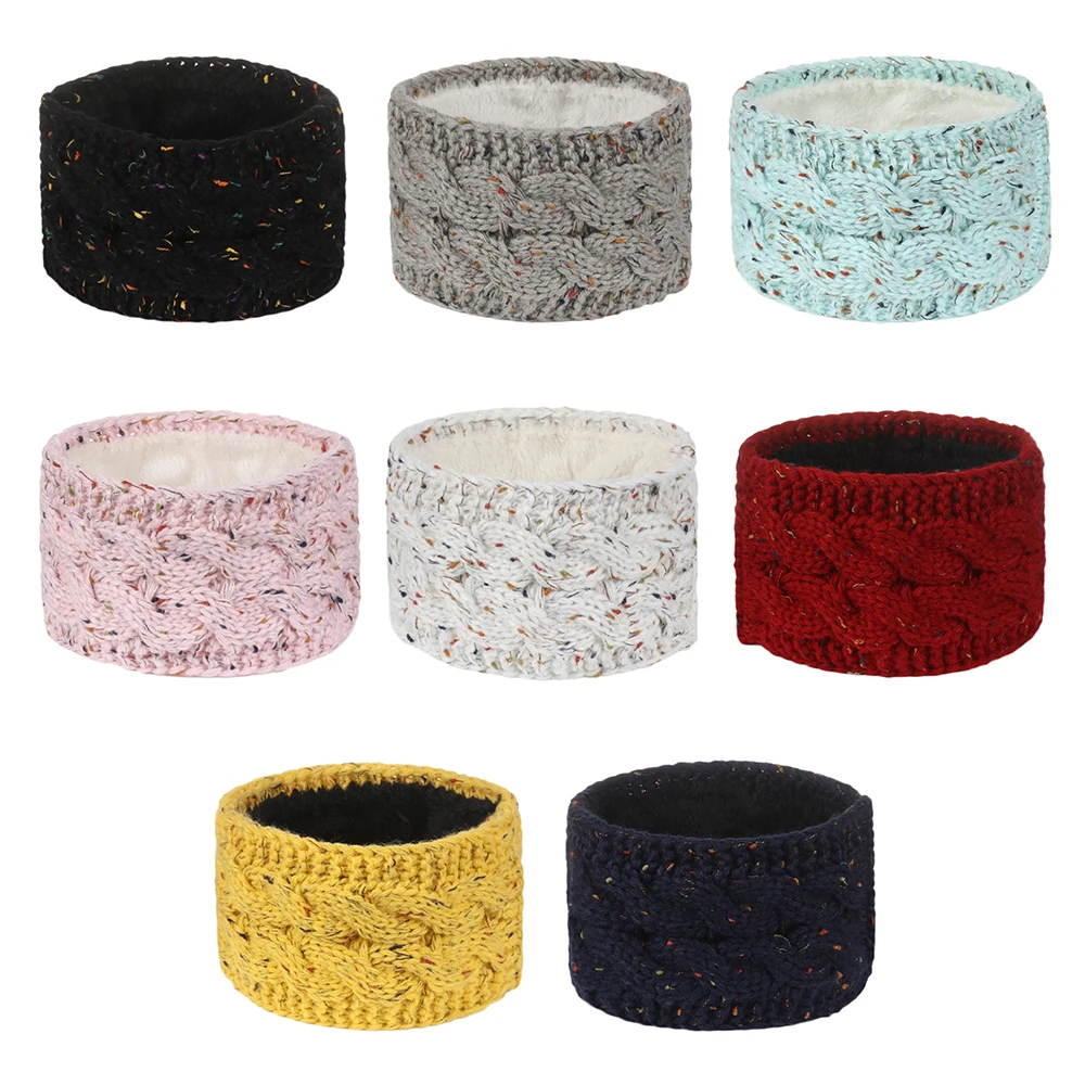 

Winter Warm Headband for Women Woolen Knitting Headbands Wool Knitted Elastic Headband Headwear Girls Hair Band Hair Accessories
