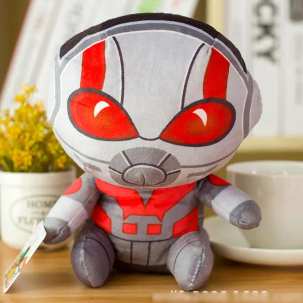 25 см Marvel Мстители 4 супергерой все сотрудники плюшевые игрушки куклы Капитан Америка, Железный человек Человек-паук Локи плюшевые мягкие игрушки