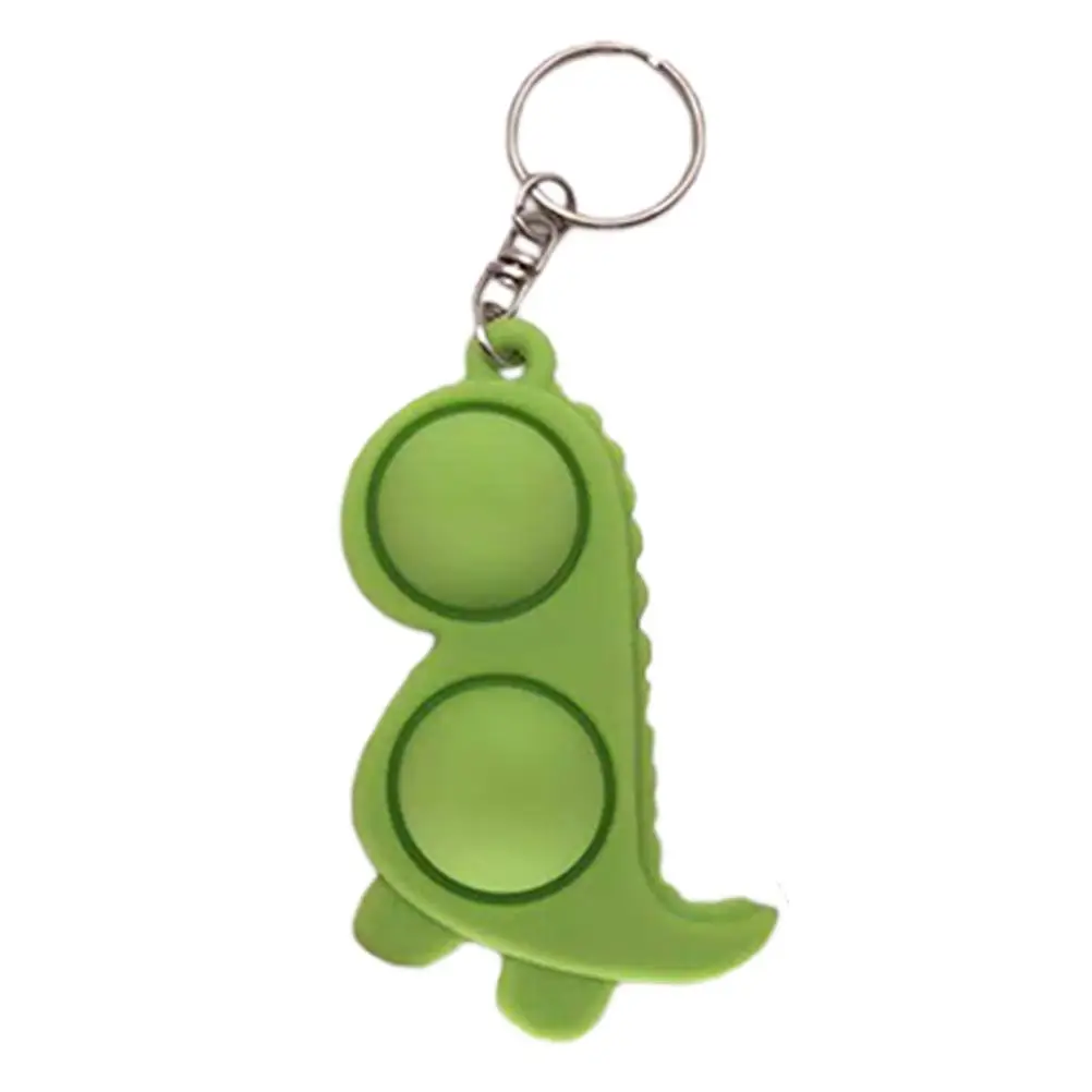 

Simple Dimple Fidget Toy Small Keychain Mini Pressure Reliever Silicone Toy Figet Anti-stress Funny Sensory Need Toys