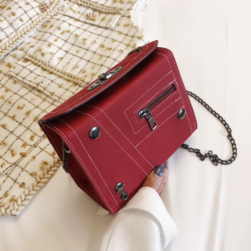 

2021 New Fashion Retro Luxury Ladies Chain Messenger Bag Designer Series Classic High-quality Shoulder Bag Women's Handbag