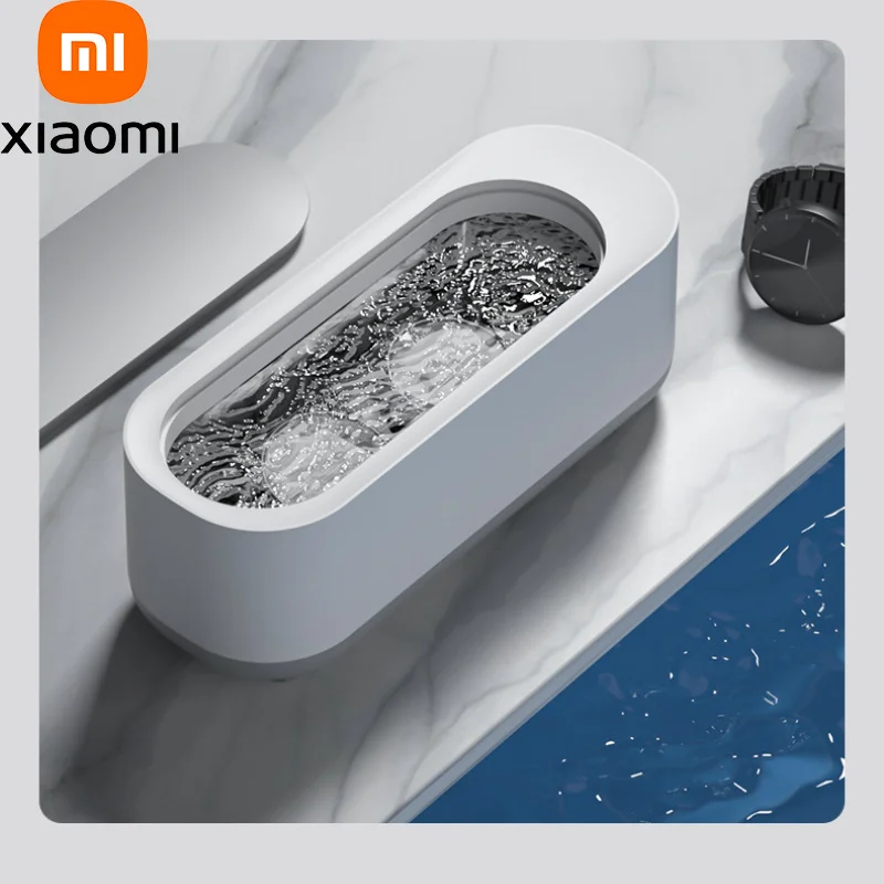 

NEW2022 Xiaomi Youpin Household Ultrasonic Cleaner One-key Cleaner Sonic Vibration Cleaner Jewelry, Glasses, Watch Deep
