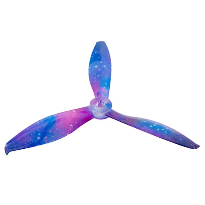Новый Gemfan WinDancer 5043 5x4 3x3 3 blade 5 дюймов PC CW CCW звездное небо Пропеллер для 2205 2306