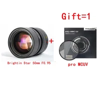 brightin star 50mm f0 95 full frame manual focus large aperture camera lenses for sonya7m3 r4 canonr5r6 nikon z5 z6 z7