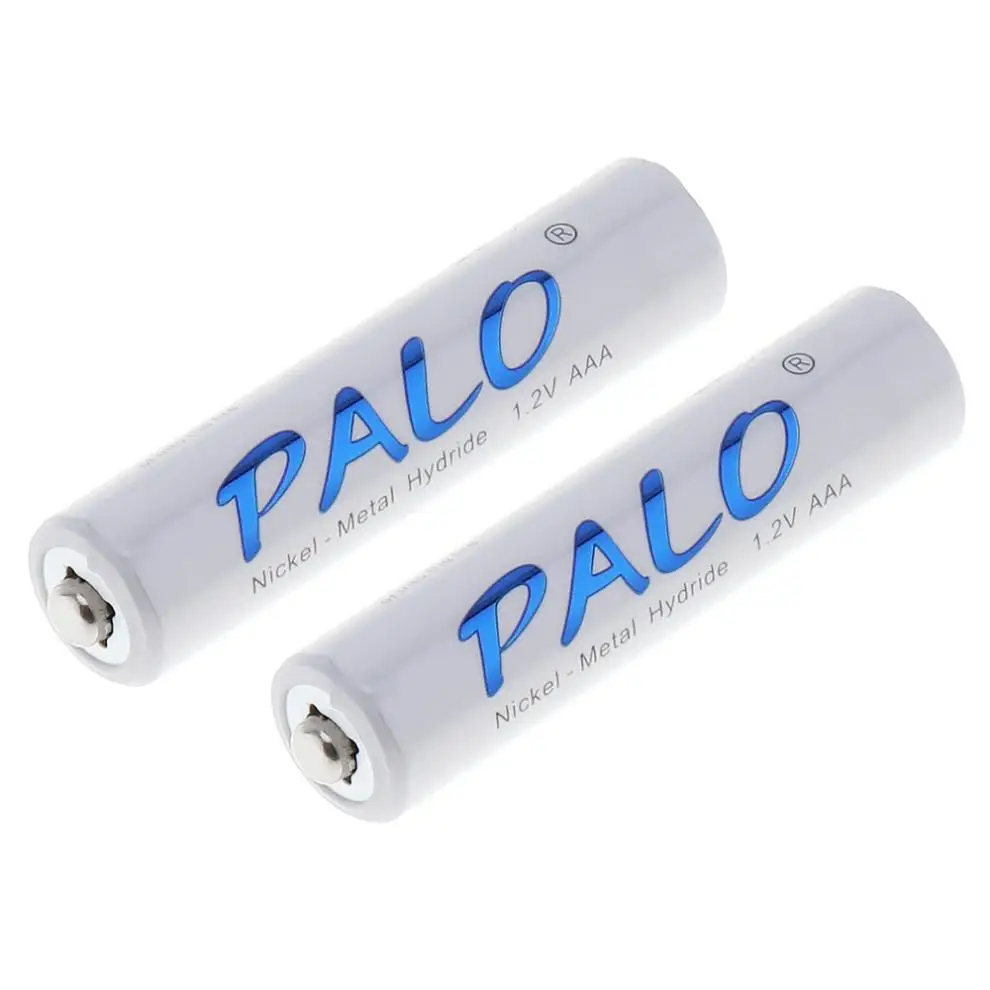 PALO 4pcs 1.2V AAA 1100mAh Ni-MH Rechargeable Battery with Safety Relief Valve for Wireless Mouse / Game Handle | Электроника
