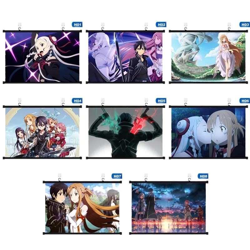 20*30 см картина в стиле аниме Sword Art Online алисизация: Элис шуберг Арка призрачная