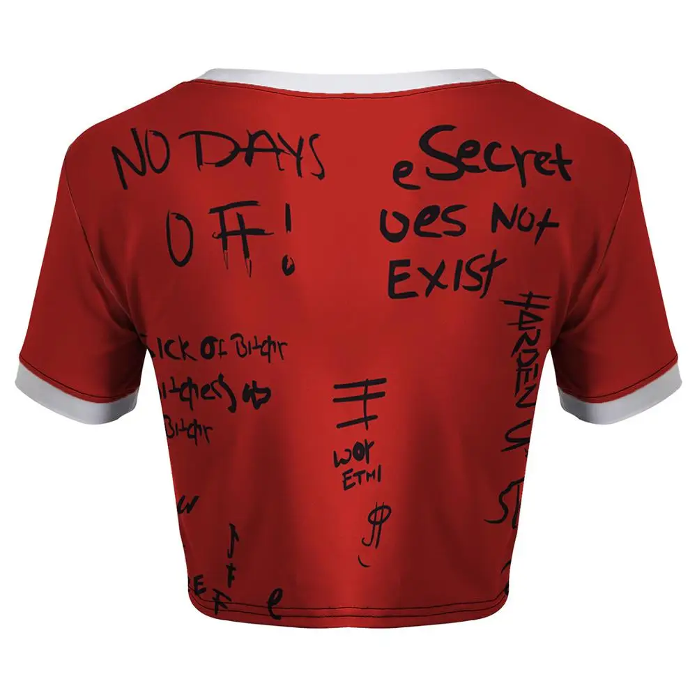 

Summer Women Yoga Shirt Printing Short Sleeve Sport T-shirt Quick Dry Running Fitness Tee Top Girls Gym Workout Crop Tops Blouse