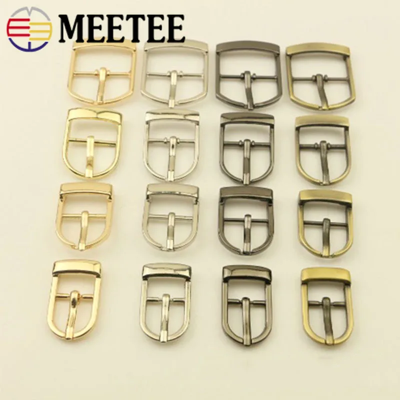 

30pcs 13/16/20/25mm Metal Strap Buckles for Bag Webbing Adjuster Slider Shoes Belt Pin Buckle DIY Leather Accessories BF071