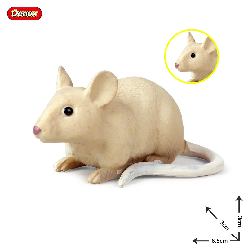Oenux дикий грызун мрамор мышь модель животного Летающая белка крыса Шиншилла экшн