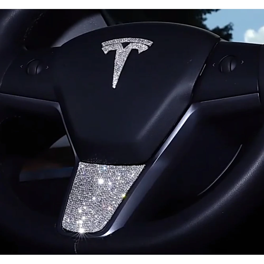 Наклейка на переднее и заднее рулевое колесо Tesla model3yxs|Наклейки автомобиль| |