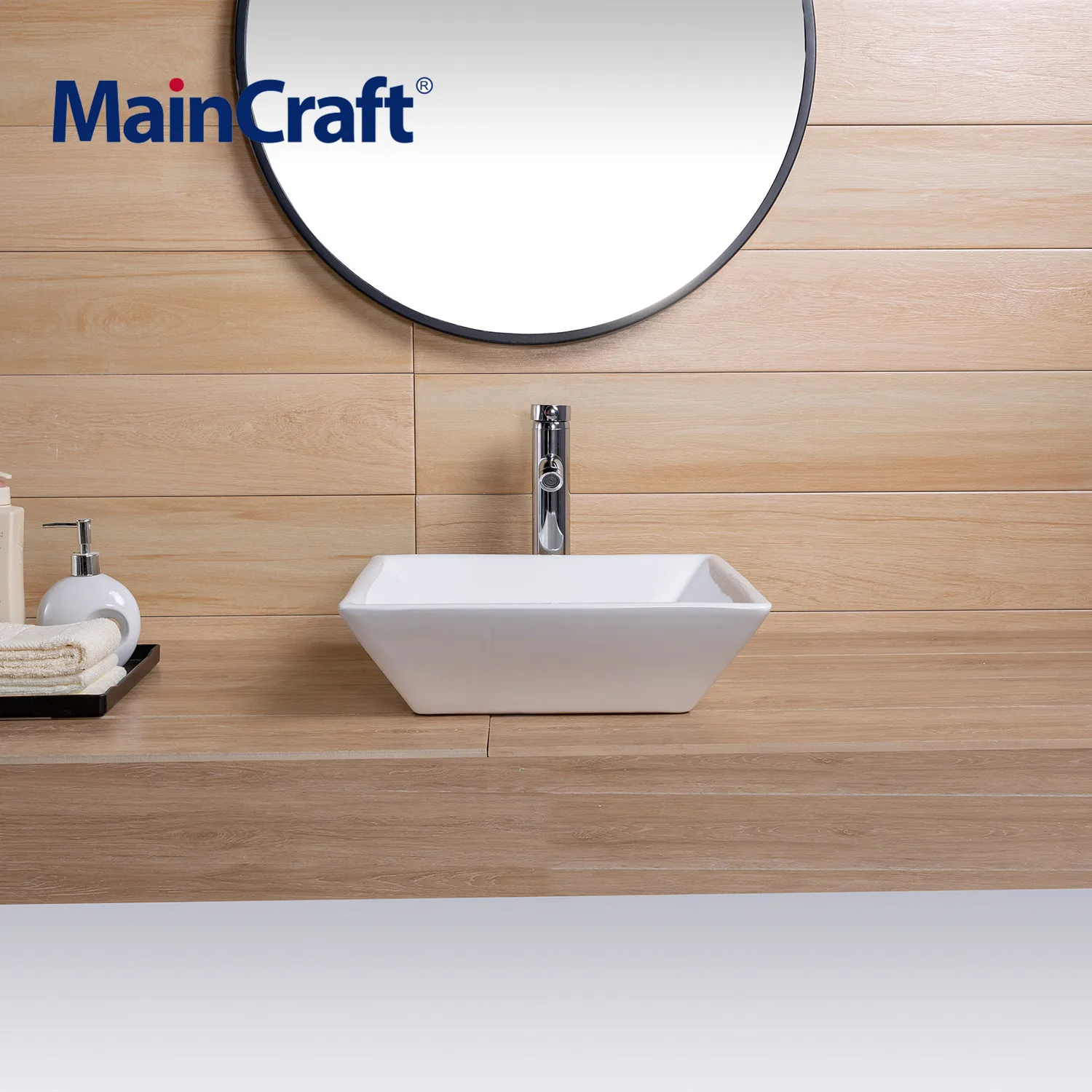 Bathroom Sinks Washbasin Rectangle Shape Lavabo Art Wash Basin Ceramic Counter Top Vessel Sink Bowls | Обустройство дома