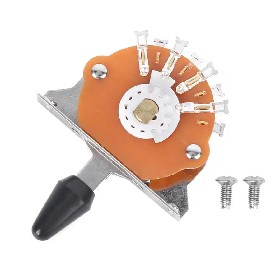 Распределительный щит на 5 электрогитары переключатель металла пластика для Fender