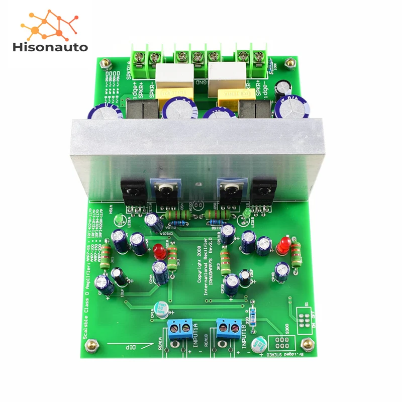 IRS2092 IRFI4019H IRAUDAMP7S 125W-500W 2-channel Class D Amplifier Module Board Finished Stereo L15DX2 | Электроника